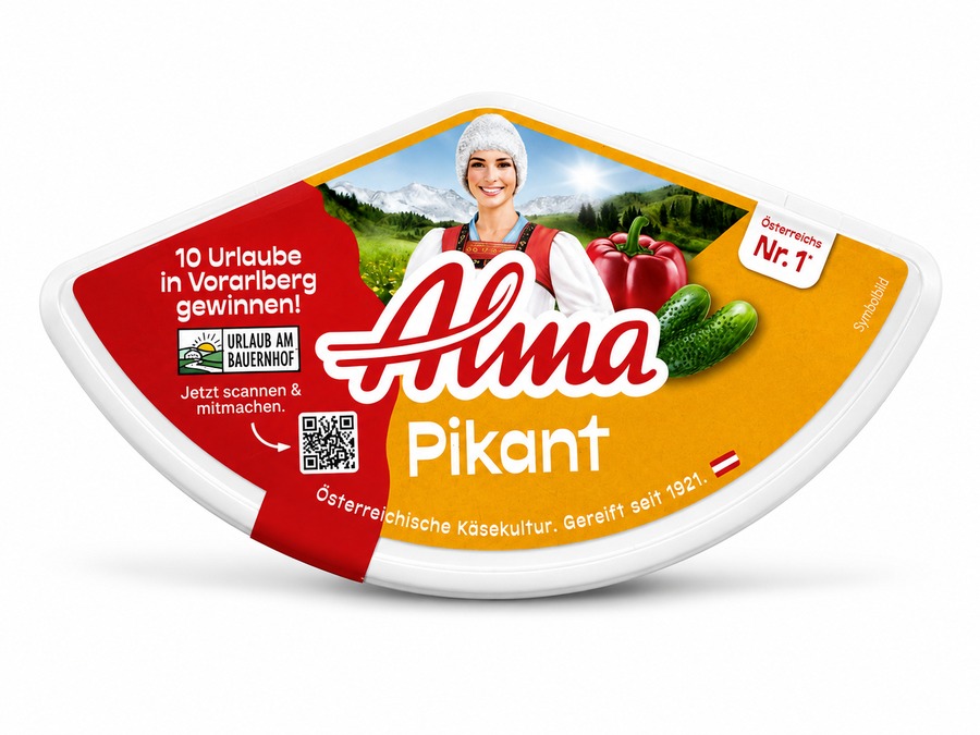 Schmelzkäse Pikant 3er 150g