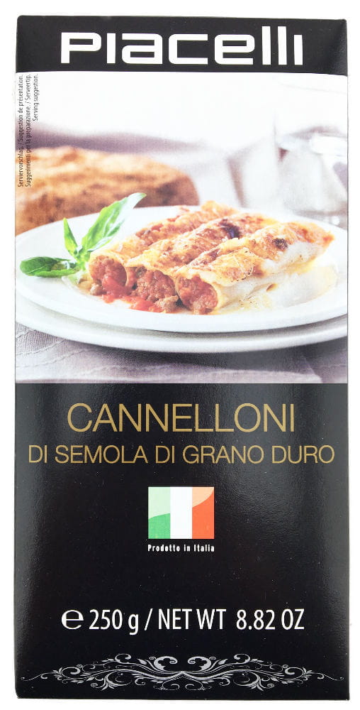Piacelli Italienische Cannelloni Pasta 250g