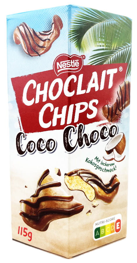 Knusperchips Mit Schokolade Und Kokosgeschmack 115g