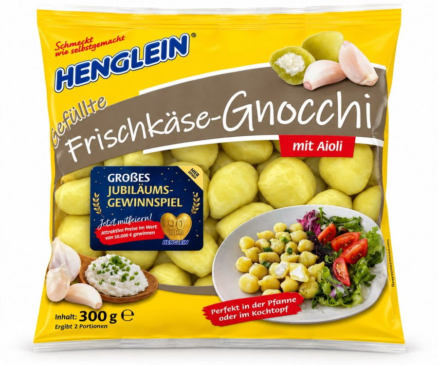 Frischkäse Gnocchi mit Aioli 300g