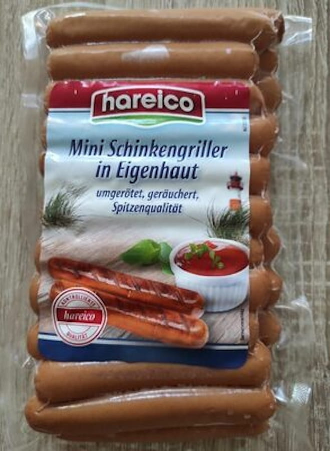 Hareico Mini Schinkengriller in Eigenhaut 400g 