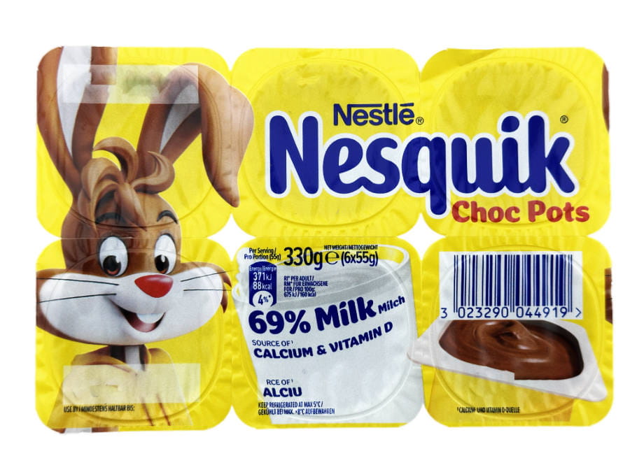 Nesquick Schoko Milchdessert 6er 330g
