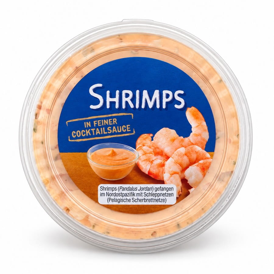 Shrimps in feiner Cocktailsauce 200g