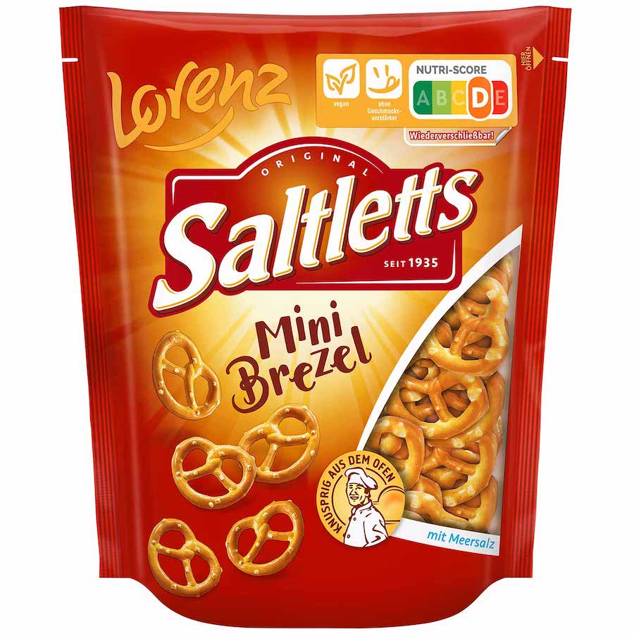 Lorenz Saltletts Mini Brezeln 150g