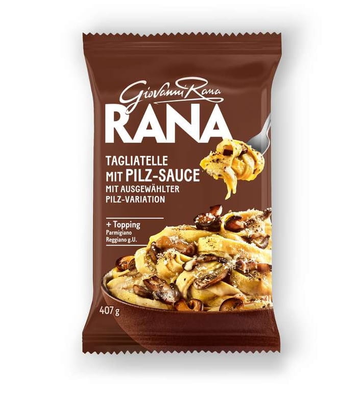 Giovanni Rana Pasta Set Tagliatelle Pilzsauce Pilz Variationen 407g
