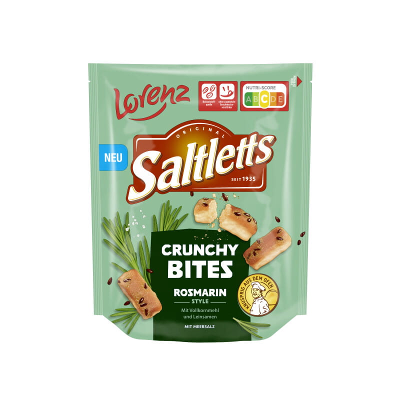 Lorenz Saltletts Crunchy Bites Rosmarin Style 100g 