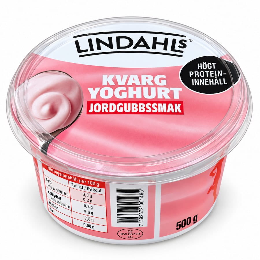 Quark Joghurt Mit Erdbeergeschmack XXL 500g