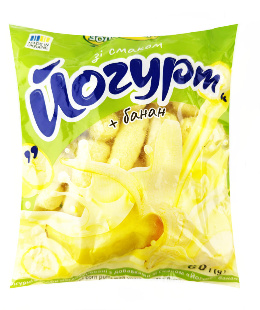 Süsse Maisstäbchen Mit Joghurt Bananengeschmack 60g