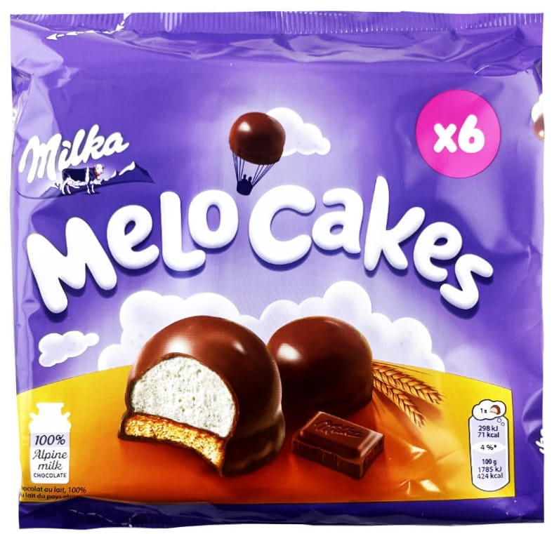 Milka Melo Cakes 6er 100g