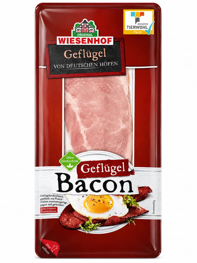 Wiesenhof Geflügel Bacon in Scheiben 80g 