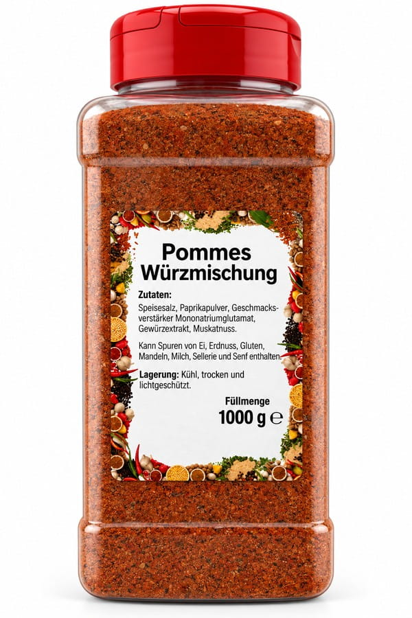 Pommes Würzmischung XXL 1000g