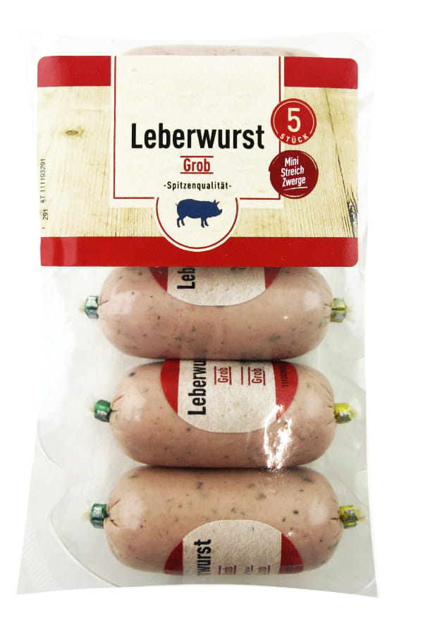 Leberwurst Grob 5er 130g