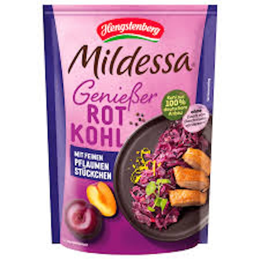 Mildessa Genießer Rotkohl mit feinen Pflaumenstückchen 400g 