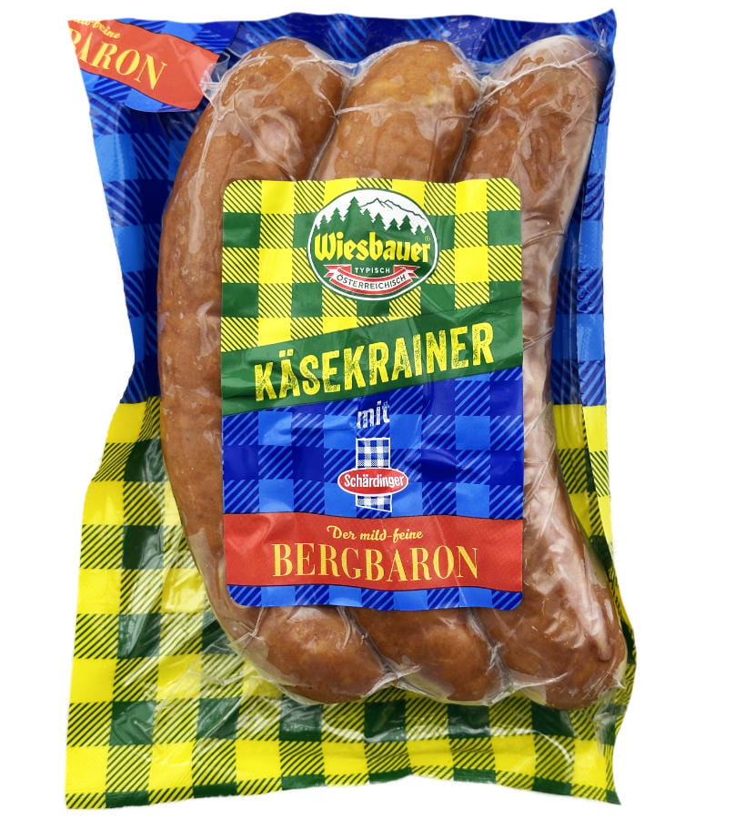 Wiesbauer Käsekrainer 3er 300g