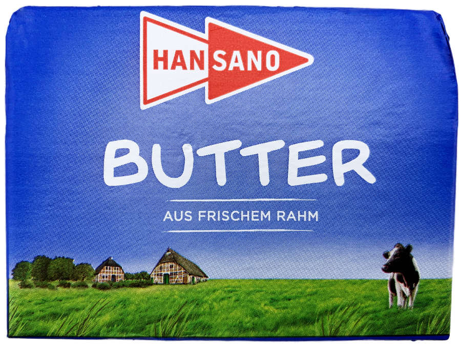 Hansano Butter aus frischem Rahm 250g
