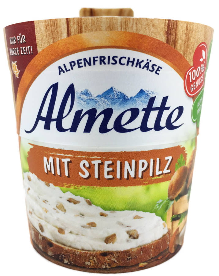 Almette Alpenfrischkäse mit Steinpilzen 150g