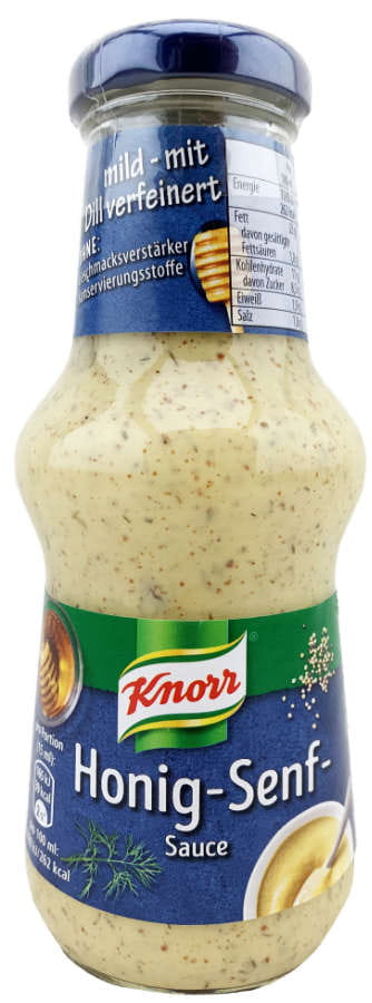 IMG_8316 Knorr Honig Senf Sauce 250ml