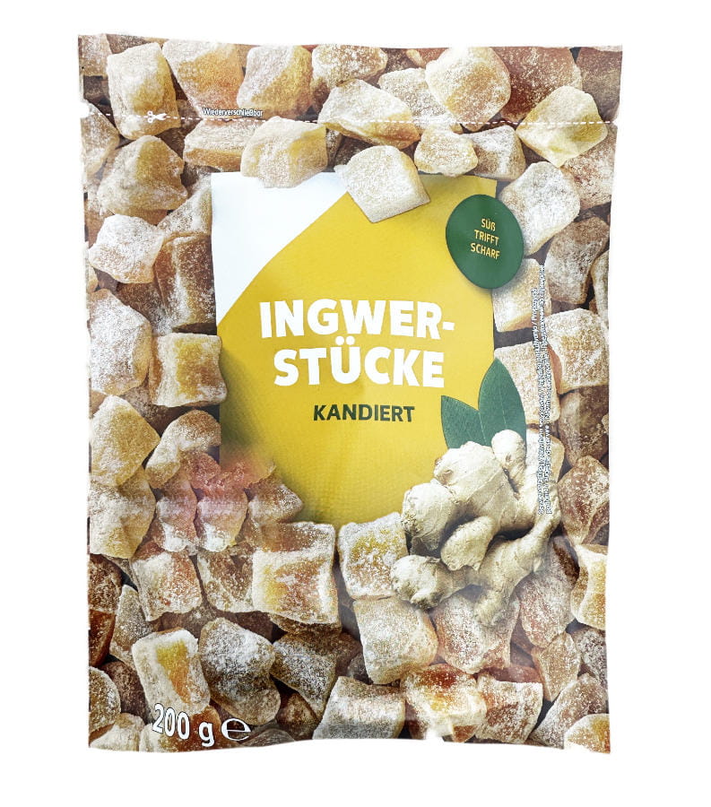 Ingwerstücke Kandiert 200g