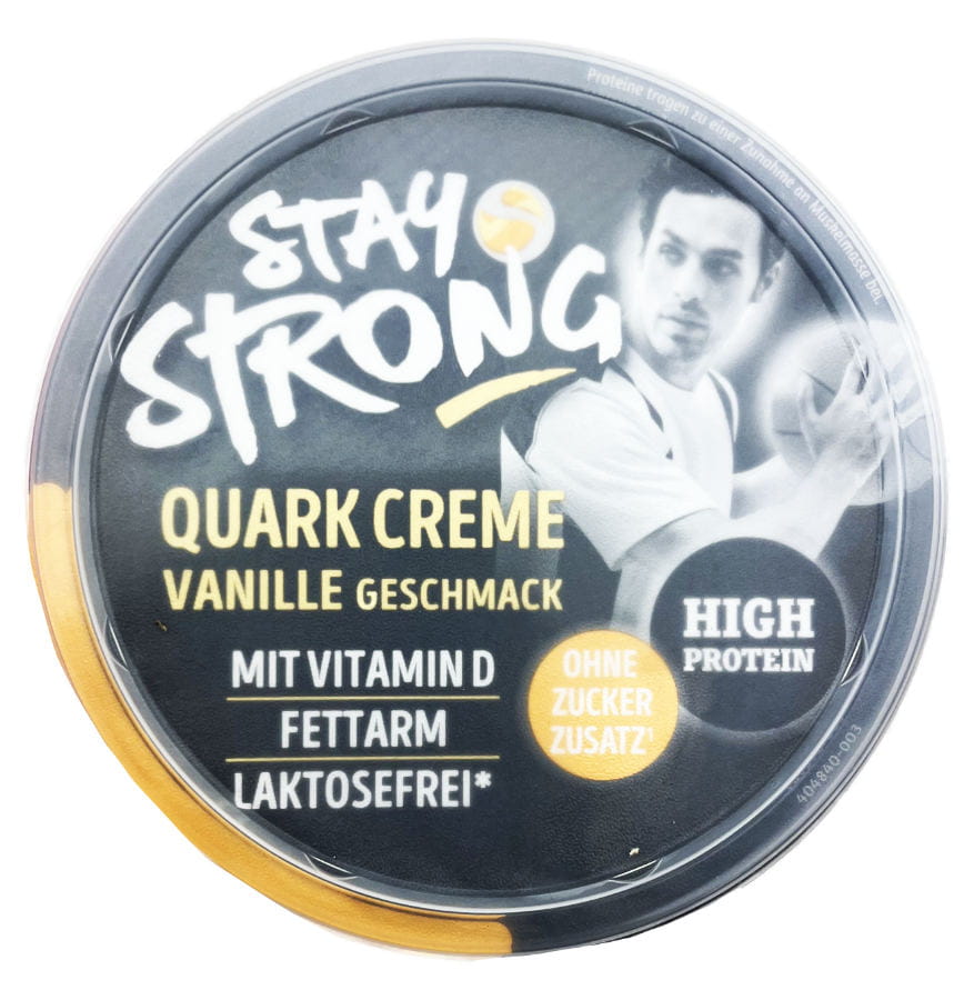 Stay Strong Quark Creme Vanille High Protein 500g
