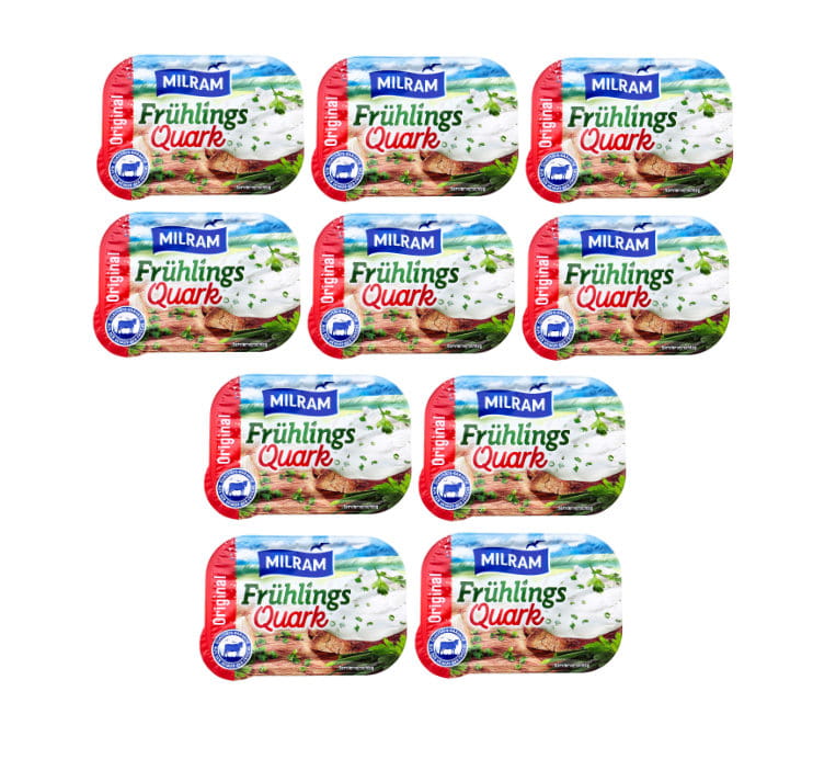10x Milram Frühlingsquark 185g