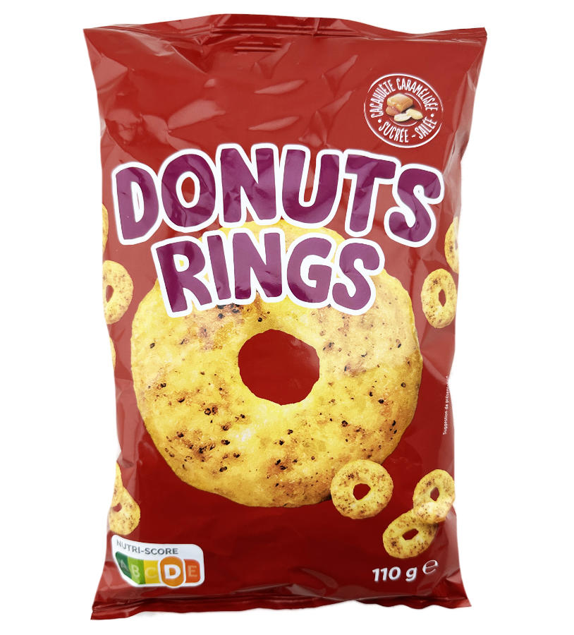 Knusprige Donut Rings 110g 