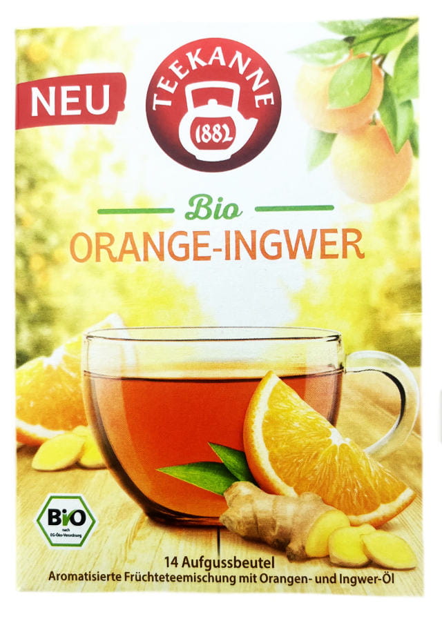 Teekanne BIO Orange Ingwer 14er 31,5g