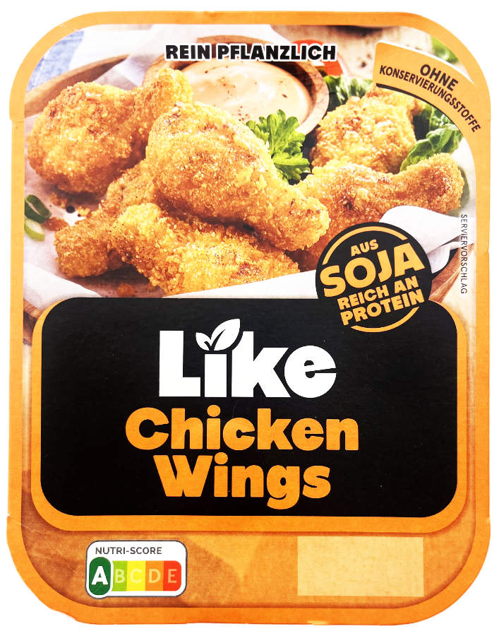 Like Chicken Wings Aus Soja 180g
