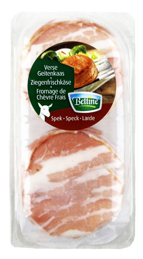 Ziegenfrischkäse Taler Mit Speck 2er 120g