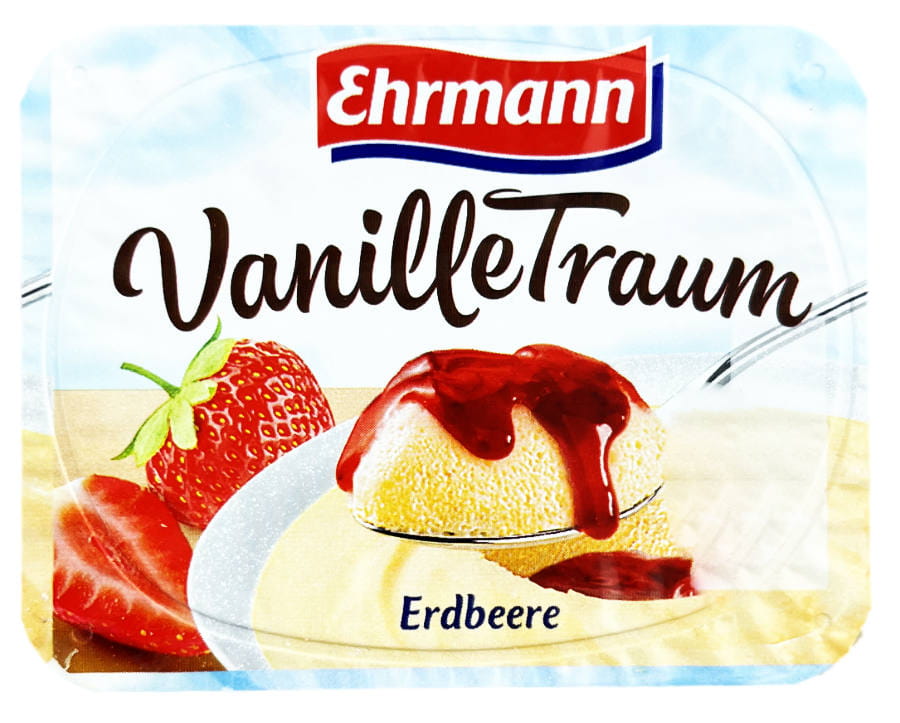 Ehrmann Vanille Traum Erdbeere 115g