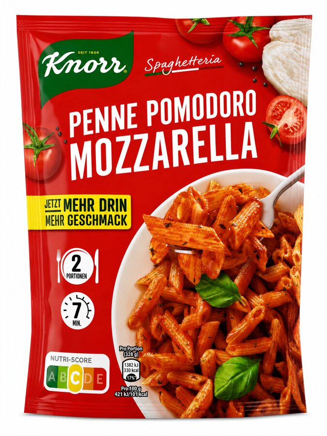 Knorr Penne Pomodoro Mozzarella 181g