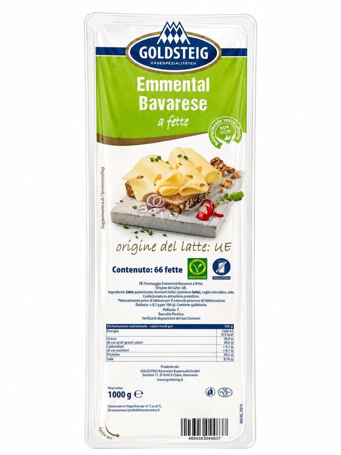 Emmentaler in Scheiben XXL 1000g