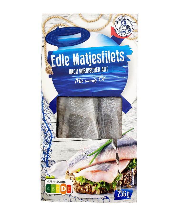 Edle Matjesfilets mariniert Classic 256g