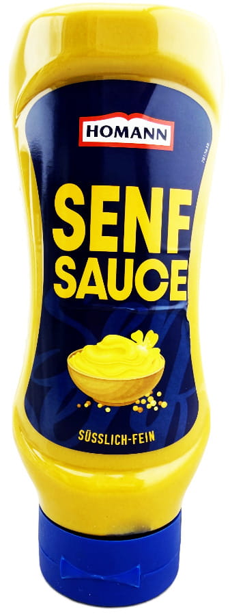 Homann Senf Sauce Suesslich Fein 430ml