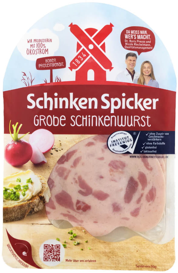 Rügenwalder Schinken Spicker Wurst 80g