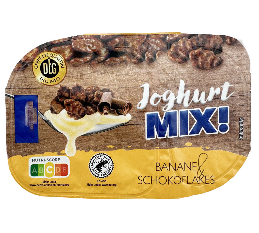 Joghurt Mix Banane Schokoflakes 175g
