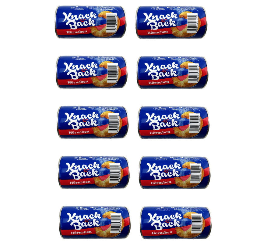 10x Knack und Back Hörnchen 6er 240g
