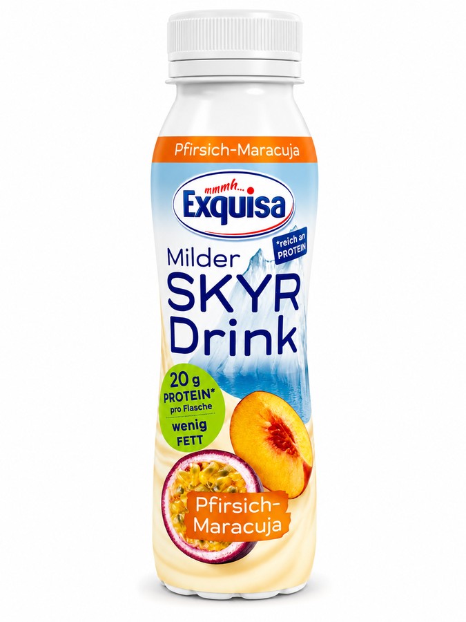 Exquisa Skyr Drink Pfirsich Maracuja 250g