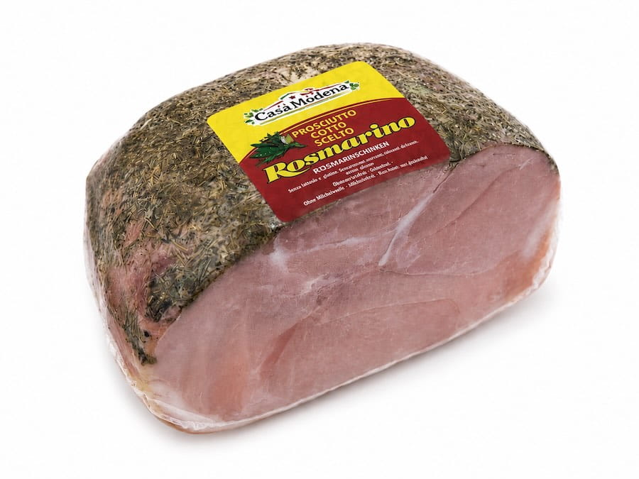 Erstklassiger Prosciutto Cotto Rosmarinschinken 2800g
