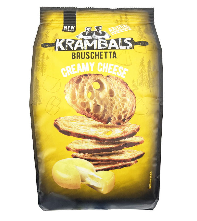 Bruschetta Knusprige Brotscheiben Käse 70g