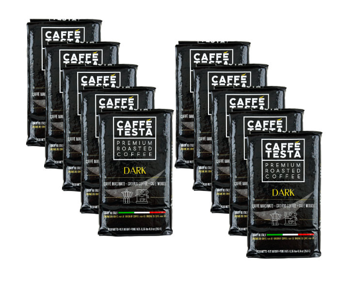 10x Gemahlener Kaffee Made Italy 250g
