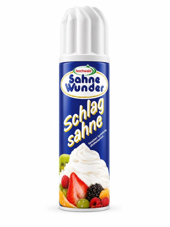 Schlagsahne gezuckert Sprühfertig 256g