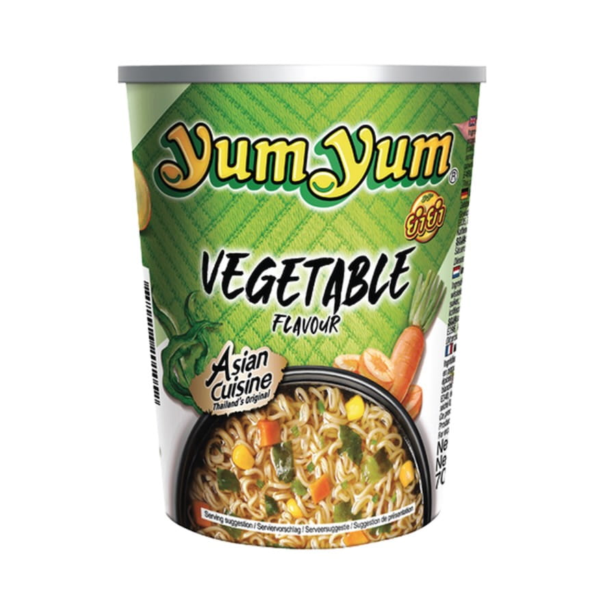 Yum Yum Instant Nudelsuppe Vegetable Flavour 70g