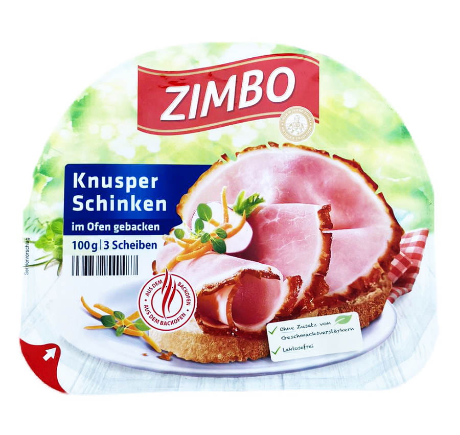 Zimbo Knusperschinken Im Ofen Gebacken 100g