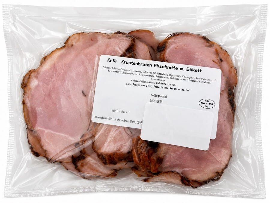 Krustenbraten Abschnitte in Scheiben unsortiert ca. 580g
