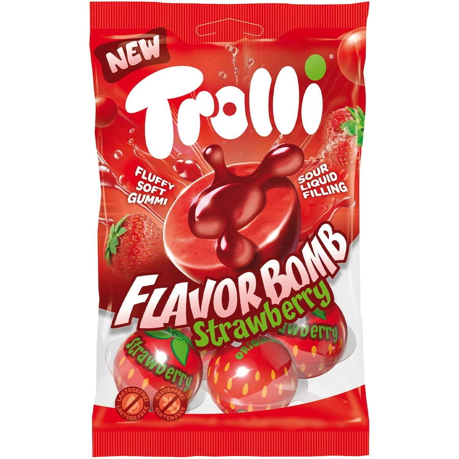 Trolli Flavor Bombs Strawberry 75g