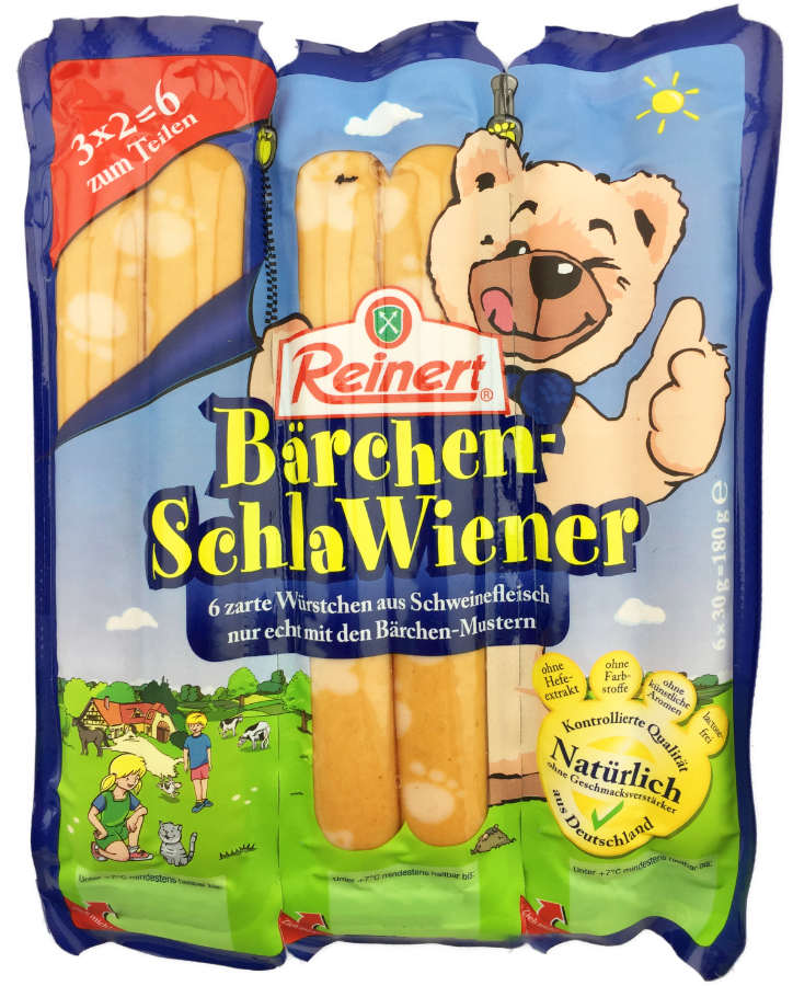 Reinert Bärchen Mini Wiener Würstchen 180g