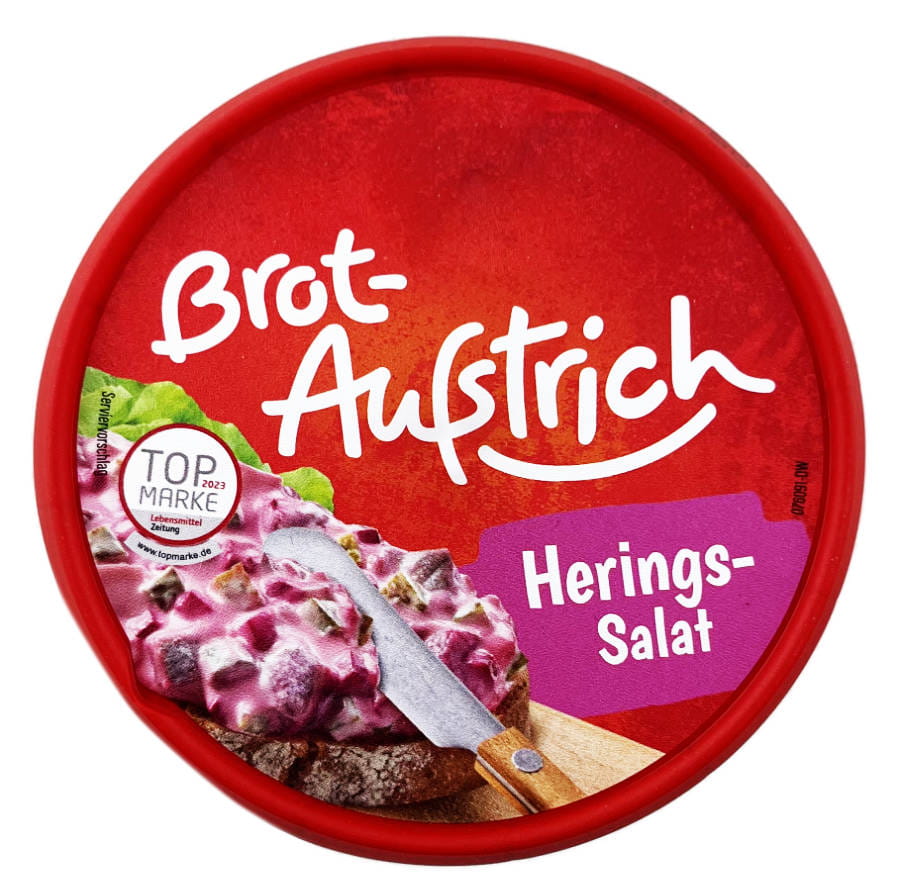 Popp Brotaufstrich Heringssalat 150g