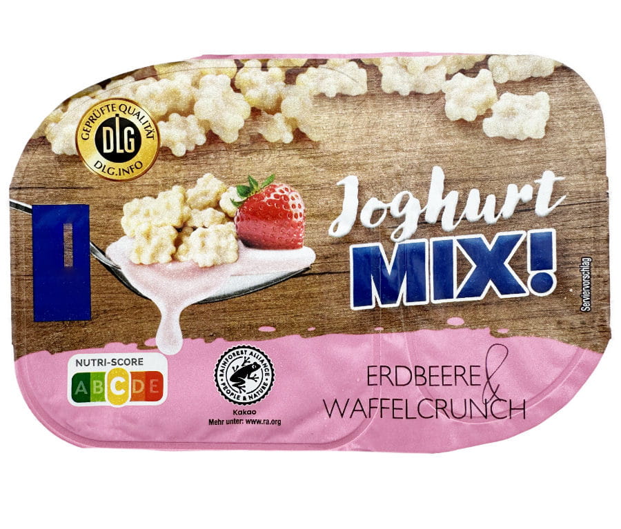 Joghurt Mix Erdbeere Waffelcrunch 175g