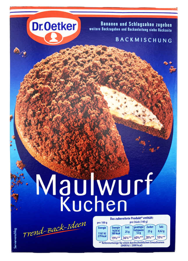 Dr. Oetker® Maulwurf Kuchen Backmischung 435g