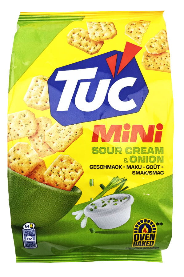 Tuc Mini Cracker Sour Cream Onion 120g